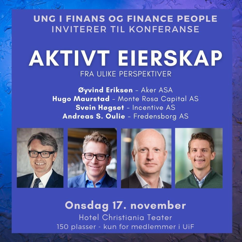 Konferanse i samarbeid med Finance People